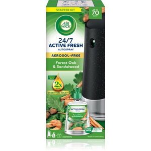 Air Wick Active Fresh Forest Oak & Sandalwood automata légfrissítő utántöltővel 228 ml kép