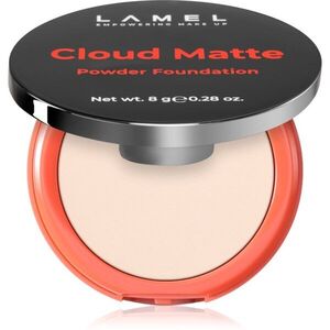 LAMEL Cloud Matte Powder Foundation mattító púderes make-up árnyalat 01 Fair Ivory 8 g kép