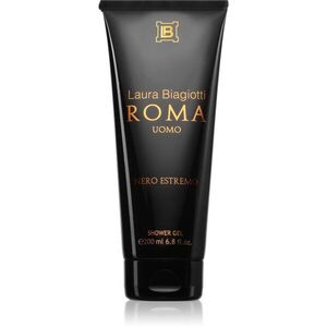 Laura Biagiotti Roma Uomo Nero Estremo tusfürdő gél uraknak 200 ml kép