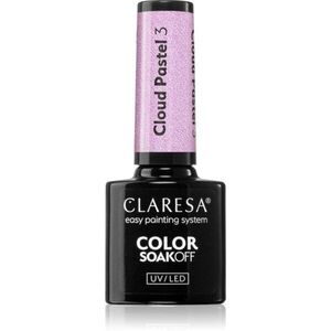 Claresa SoakOff UV/LED Color Cloud Pastel gél körömlakk UV / LED-es lámpákhoz árnyalat 3 5 g kép