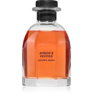 Sister's Aroma Home Fragrance Amber and Pepper aroma diffúzor 140 ml kép