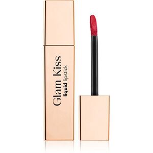 flormar Glam Kiss Liquid Lipstick hosszantartó folyékony rúzs magasfényű árnyalat 007 Crimson Kiss 3.5 ml kép