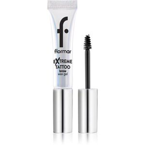 flormar Extreme Tattoo Brow Wax Gel átlátszó fixáló gél szemöldökre 7 ml kép