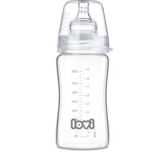 LOVI Glass cumisüveg üvegből 3m+ 250 ml kép