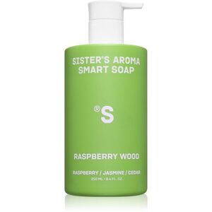 Sister's Aroma Smart Soap Raspberry Wood hab szappan kézre 250 ml kép