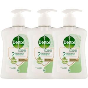 Dettol Aloe vera és Bambusz folyékony Szappan 3x250ml kép