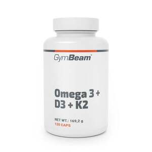 Omega 3 + D3 + K2 - GymBeam kép