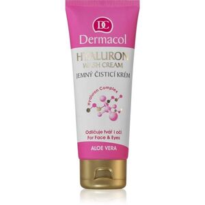 Dermacol Hyaluron finom állagú tisztító krém az arcra és a szemekre 100 ml kép