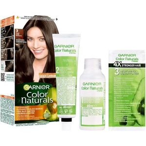 Garnier Color Naturals Creme hajfesték árnyalat 3 Natural Dark Brown 1 db kép