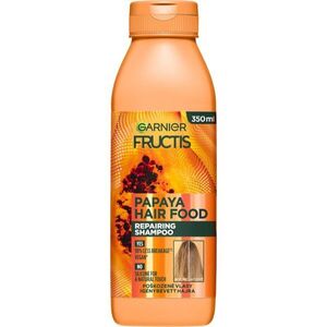 Garnier Fructis Papaya Hair Food regeneráló sampon a károsult hajra 350 ml kép