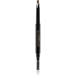 Dermacol Eyebrow Perfector automatikus szemöldökceruza kefével árnyalat 03 3 g kép
