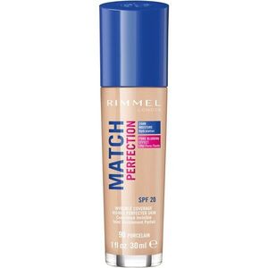Rimmel Match Perfection folyékony make-up SPF 20 árnyalat 90 Porcelain 30 ml kép