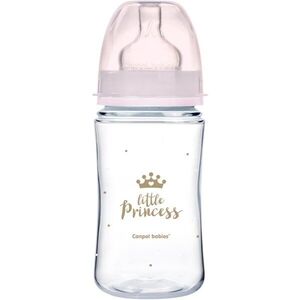 Canpol babies Royal Baby cumisüveg 3m+ Pink 1 db kép