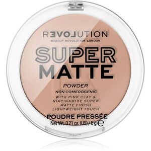Revolution Relove Super Matte Powder mattító púder árnyalat Beige 6 g kép