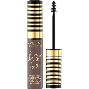 Eveline Cosmetics Brow & Go! szemöldök és szempillaspirál árnyalat 01 Light 6 ml kép