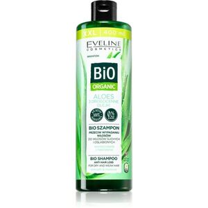 Eveline Cosmetics Bio Organic Natural Aloe Vera hajhullás elleni sampon aloe verával 400 ml kép