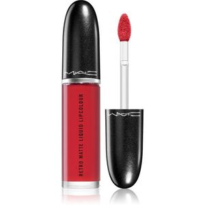 MAC Cosmetics Retro Matte Liquid Lipcolour mattító folyékony rúzs árnyalat Ruby Phew! 5 ml kép