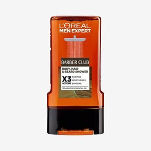 L’Oréal Paris Men Expert Barber Club fürdőgél férfiaknak hajra, szakállra és testre 300 ml kép