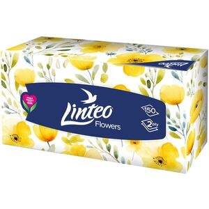 Linteo Paper Tissues Two-ply Paper, 150 pcs per box papírzsebkendő 150 db kép
