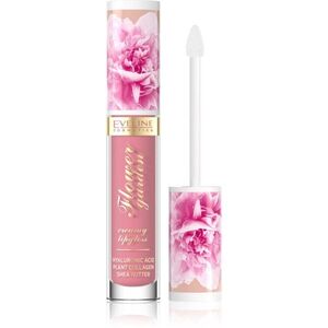 Eveline Cosmetics Flower Garden krémes ajakfény hialuronsavval árnyalat 01 Delicate Rose 4.5 ml kép