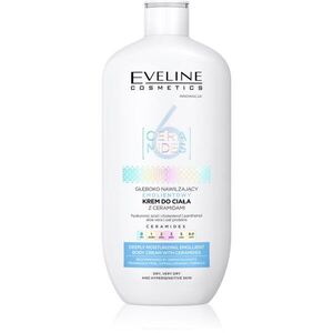 Eveline Cosmetics 6 Ceramides hidratáló testkrém Száraz, nagyon száraz bőrre parfümmentes 350 ml kép