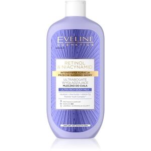 Eveline Cosmetics Retinol & Niacynamid intenzíven tápláló testápoló tej kisimító hatással 350 ml kép