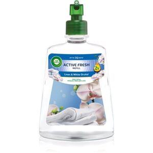 Air Wick Active Fresh Linen & White Orchid légfrissítő utántöltő 228 ml kép
