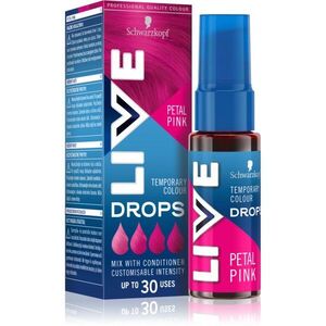 Schwarzkopf LIVE Drops lemosható színezőpasztilla árnyalat Petal Pink 30 ml kép