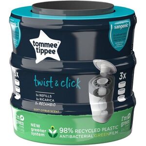 Tommee Tippee Twist & Click tartalék kazetta 3 db kép