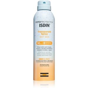 ISDIN Transparent Spray Wet Skin napozó spray SPF 50 250 ml kép