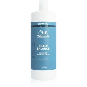 Wella Professionals Invigo Scalp Balance mélyen tisztító sampon a zsíros fejbőrre 1000 ml kép