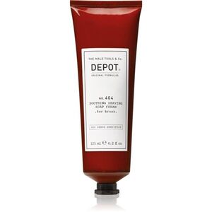 DEPOT 400 SHAVE SPECIFICS O. 404 SOOTHING SHAVING SOAP CREAM .for brush. nyugtató krém borotválkozáshoz for brush 125 ml kép