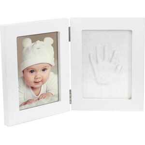 Dooky Luxury Memory Box Double Frame Handprint baba kéz- és láblenyomat-készítő szett 1 db kép