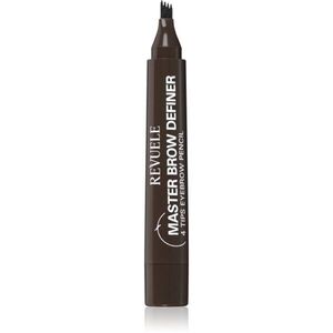 Revuele Master Brow Definer 4 Tips Eyebrow Pencil precíz szemöldökceruza árnyalat Dark 2.2 ml kép
