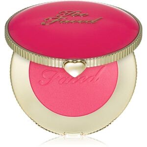 Too Faced Cloud Crush Blush kompakt arcpirosító tükörrel árnyalat Watermelon Rain 5 g kép