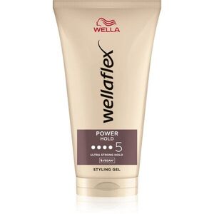 Wella Wellaflex Power Hold erős fixálású gél a hajra 150 ml kép