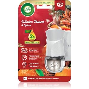 Air Wick Electric Winter Punch Winter Punch & Spices elektromos légfrissítő töltelékkel 19 ml kép