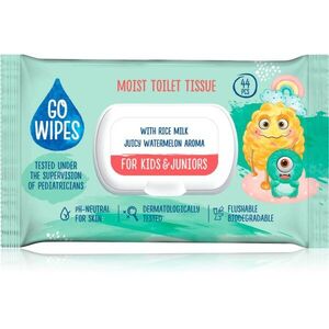 GoWipes For Kids & Juniors nedves WC papír az érzékeny bőrre gyermekeknek 44 db kép