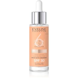 Eveline Cosmetics 6 Ceramides védő szérum száraz és érzékeny bőrre SPF 30 30 ml kép