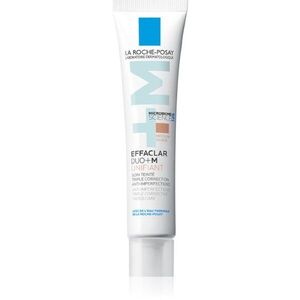 La Roche-Posay Effaclar DUO+M Unifiant gyengéd tonizáló krém hidratáló hatással árnyalat Medium 40 ml kép