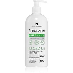 Seboradin Pure Balance tisztító sampon zsíros, lágy és porózus hajra 400 ml kép