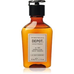 DEPOT 100 HAIR CLEANSING NO. 101 NORMALIZING DAILY SHAMPOO normalizáló sampon mindennapi használatra 50 ml kép