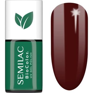 Semilac UV Hybrid BioColor gél körömlakk UV / LED-es lámpákhoz árnyalat 726 Dark Coral 7 ml kép