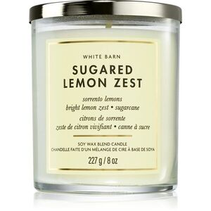 Bath & Body Works Sugared Lemon Zest illatgyertya 227 g kép