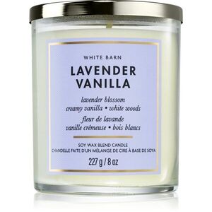 Bath & Body Works Lavender Vanilla illatgyertya 227 ml kép