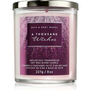 Bath & Body Works A Thousand Wishes illatgyertya 226 g kép