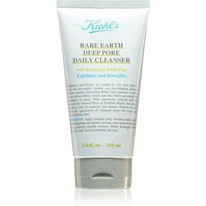 Kiehl's Rare Earth Deep Pore Daily Cleanser detoxikáló tisztító krém a pórusok összehúzására 150 ml kép