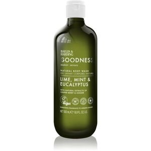Baylis & Harding Goodness Awaken Senses felfrissítő tusfürdő gél illatok Lime, Mint & Eucalyptus 500 ml kép