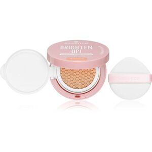 essence BRIGHTEN UP! Cushion Foundation alapozó sminkszivaccsal árnyalat 13 Almond 12 g kép