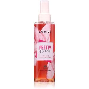 La Rive Pretty Flowers Body & Hair Mist illatosított haj- és testpermet hölgyeknek 200 ml kép